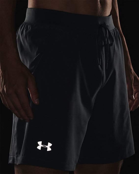 Men's UA SpeedPocket 7" Shorts, Gray, pdpMainDesktop image number 3